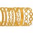 Fashion Golden 2 Titanium Steel Hollow Bracelet