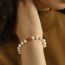 Fashion Gold Pearl Beaded Bracelet