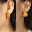 Fashion Drop Shape Shell Embossed Drop-shaped Earrings