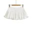 Fashion White Low Waist Cake Skirt