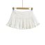 Fashion White Low Waist Cake Skirt