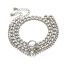 Fashion Silver Alloy Diamond Claw Chain Multi-layer Bracelet