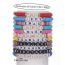 Fashion 39# Colorful Polymer Clay Beaded Bracelet Set