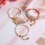 Fashion 23 Colorful Five-star Shells Geometric Beaded Bracelet