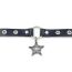 Fashion Diamond Five-pointed Star Metal Five-pointed Star Leather Collar