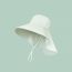 Fashion Thulung Ice Silk Empty Top Hat (y2k Millennial Fan) Large Brim Sun Hat