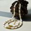 Fashion Shell Bracelet Geometric Mother-of-pearl Beaded Bracelet