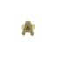 Fashion Golden Z Copper Inlaid Zirconium 26 Letter Open Ring