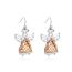 Fashion 4# Alloy Diamond Geometric Earrings (single)