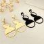 Fashion 55# Alloy Geometric Flower Earrings