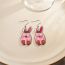 Fashion 10# Acrylic Rabbit Earrings