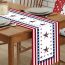 Fashion H Polyester Printed Table Runner