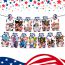 Fashion Photo Clip Flag Independence Day Geometric Pull Flag
