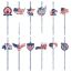 Fashion Independence Day Straw Independence Day Disposable Straws
