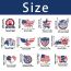 Fashion Independence Day Small Flag Independence Day Paper Cup With Flag
