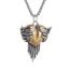 Fashion Heart-shaped Bird Necklace-including Pendant Alloy Geometric Love Wings Necklace