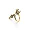 Fashion Gold Alloy Geometric Dragon Ring