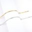 Fashion Gold 45cm Blade Chain Necklace