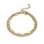 Fashion Gold Bracelet Stainless Steel Geometric Chain Bracelet