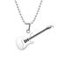 Fashion Golden Guitar Stainless Steel Guitar Necklace