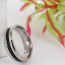 Fashion 6mm No. 12 Stainless Steel Geometric Round Men's Ring