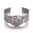 Fashion Cancer Twelve Zodiac Signs Men's Open Bracelet