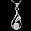 Roller silver color diamond decorated simple design alloy Chains