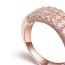 Order White & Rose Gold Diamond Decorated Simple Design
