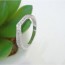 China White Diamond Decorated Heart Shape Design