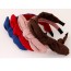 Promo Red Pure Color Bowknot Shape Simple Design Fabric Hair band hair hoop