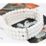 Writing White Pearl Decorated Multilayer Design