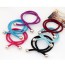 Casual Purple Beads Decorated Double Layer Design Rubber Band Hair Band Hair Hoop