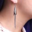 Decorous Silver Color Tassel Decorated Simple Design Cuprum Fashion Earrings