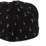 Lush sliver color cross pattern printed design Cotton cloth Beanies Others
