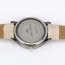 Chiropract khaki letters pattern simple design alloy Ladies Watches