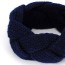 Twilight navy blue twist weave simple design