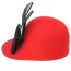 Fashion Red Bowknot Shape Decorated Hat