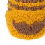 Fashion Yellow Moustache Shape Decorated Hat