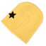 Fashion Yellow Star Pattern Decorated Hat