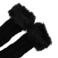 Cute Black Imitation Cashmere Decorated False Sleeves Deisgn