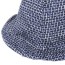 Trendy Dark Blue Stripe Pattern Decorated Thicken Fisherman Hat