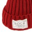 Fashion Claret-red Pure Color Decorated Hat