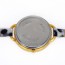 Classical Silver Color & Black Leopard Pattern Simple Design Pu Ladies Watches
