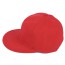 Trendy Red Pure Color Decorated Hip-hop Cap