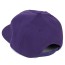 Trendy Purple Pure Color Decorated Hip-hop Cap