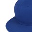 Trendy Sapphire Blue Pure Color Decorated Hip-hop Cap