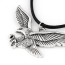 Personalized Silver Color Eagle Shape Pendant Decorated Simple Design