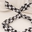 Sweet Black&white Geometry Pattern Simple Design  Fabric Hair band hair hoop
