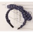 Sweet Green+blue Bowknot Decorated Simple Design  Fabric Hair band hair hoop