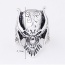 Retro Anti-silver Color Transformers Shape Decorated Simple Design  Alloy Korean Rings